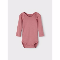 NAME IT 3-Pak ØKO Body Langærmet Deco Rose